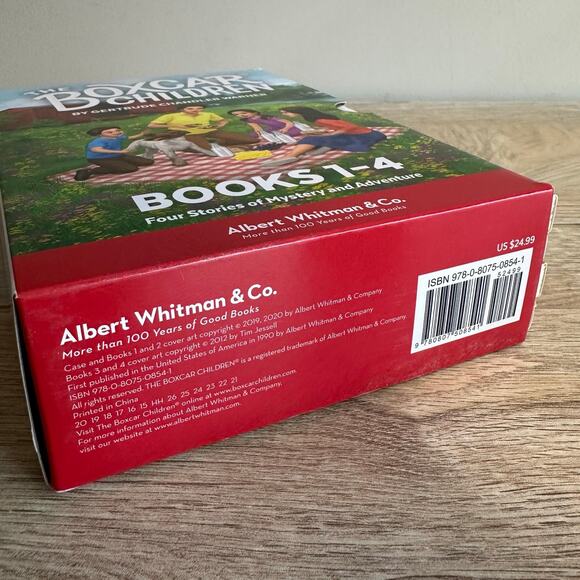 The Boxcar Children Books 1-4 Box Set Gertrude Chandler Warner - Picture 3 of 5